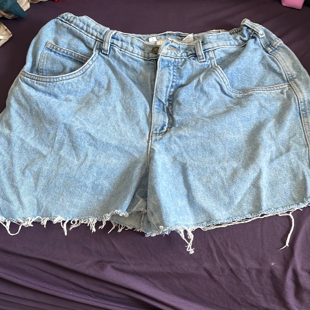 Light wash Jean shorts